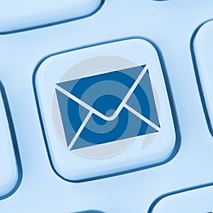 Sending E-Mail email letter internet online blue web