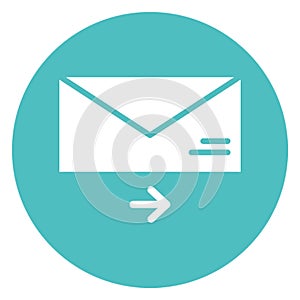 Sending email, email   Isolated Vector icon which can easily modify or edit