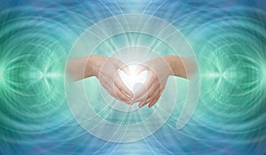 Sending out heart-centred Scalar Healing energy