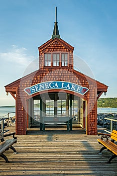 Seneca Lake Harbor House at Watkins Glen, New York