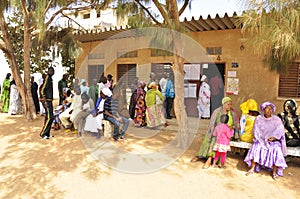 Senegal 2012 Presidential elections voting