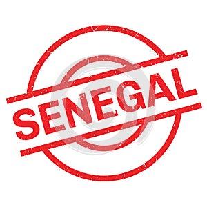 Senegal rubber stamp
