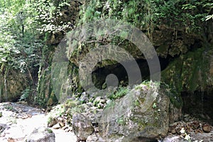 Senerchia - Grotta del Muschio del torrente Acquabianca
