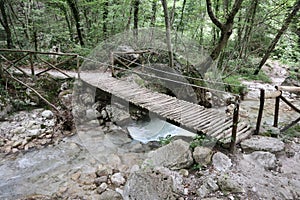 Senerchia - Terzo ponticello del sentiero sul torrente Acquabianca photo