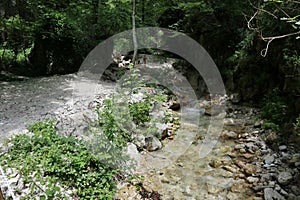 Senerchia - Torrente Acquabianca dal sesto ponticello del sentiero photo