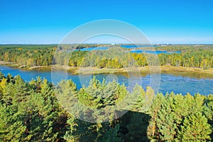 Senftenberg Lake, Observation tower, Lusatian Lake District