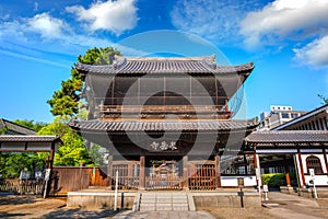 Sengakuji Temple - the `47 Ronin` graveyard site in Tokyo, Japan