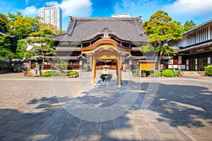 Sengakuji Temple - the `47 Ronin` graveyard site in Tokyo, Japan