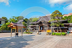 Templo 47 cementerio paginas en tokio Japón 