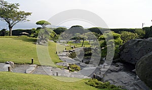 Sengan-en Garden, Kagoshima. Kyushu Island, Japan