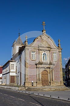 Senhora a Branca church in the center of Braga