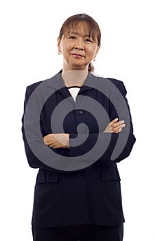 Senior Asian Business Woman