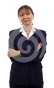Senior Asian Business Woman