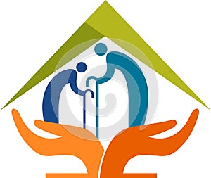 Senior citizen care logo photo