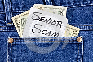 Senior citizen hacker scam fraud telemarketing security theft