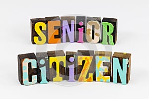 Senior citizen older age mature elderly people aged care