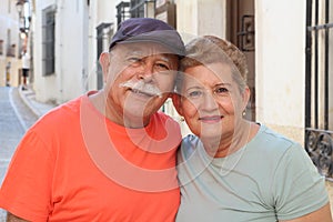Senior citizens falling in love