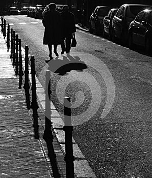 Senior Citizens walking