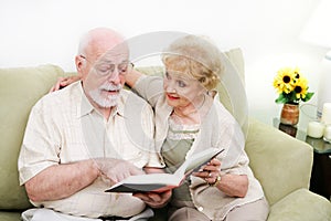 Senior Couple Adult Literacy
