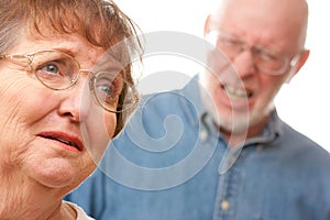 Senior Couple in an Argument