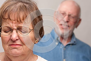 Senior Couple in an Argument
