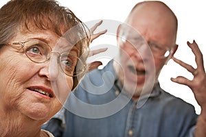 Senior Couple in an Argument