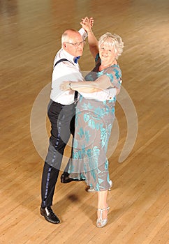 Senior Couple at Formal Dance