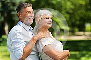 Senior Couple Outdoors