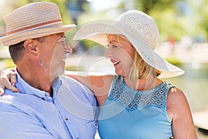 Senior Couple Outdoors