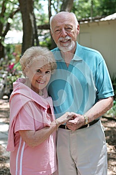 Senior Couple Outdoors