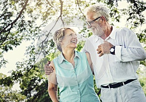 Senior Couple Relax Lifestyle Concept