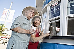 Senior Couple On Vacation