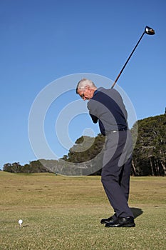 Senior Golfer