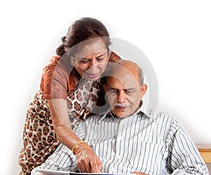 Senior Indian couple