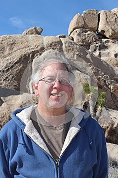 Senior in Joshua Tree National Park California