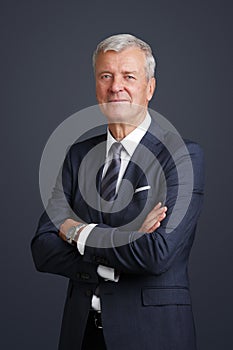 Senior lawyer portrait