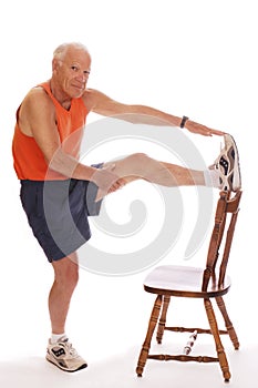Senior Leg Stretches