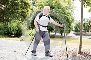 Senior Male Hiker