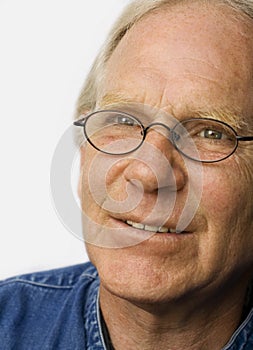 Senior man portrait