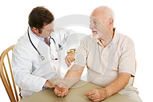 Senior Medical - Checking Pulse