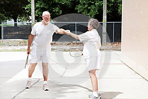 Senior Sportsmanship - Racquetball photo