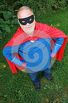 Senior super hero