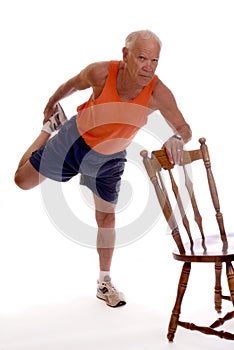 Senior Thigh Stretch photo