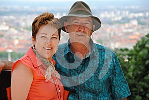 Senior Tourist Couple