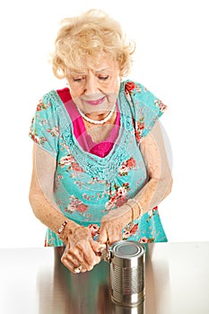 Senior Woman with Arthritis Pain