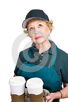 Senior Woman Barrista