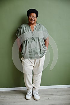 Senior Woman on Green