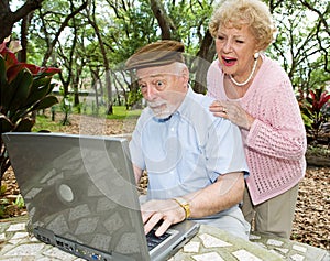 Seniors on Computer - Funny E-mail