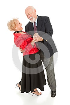 Gli anziani danza gettarsi 
