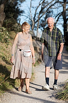 Seniors exercising